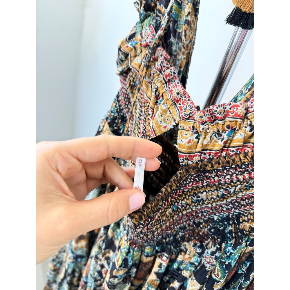 Free People Brown Floral Halter Maxi Dress - Picture 8 of 8